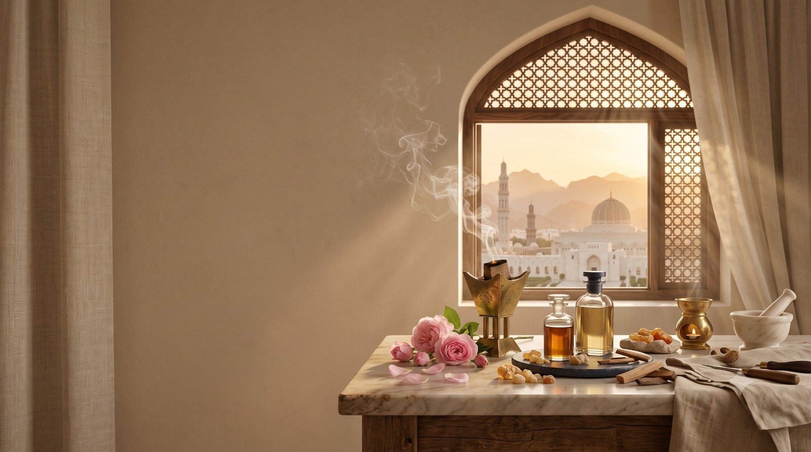 The origins of Amin Perfumes in Muscat