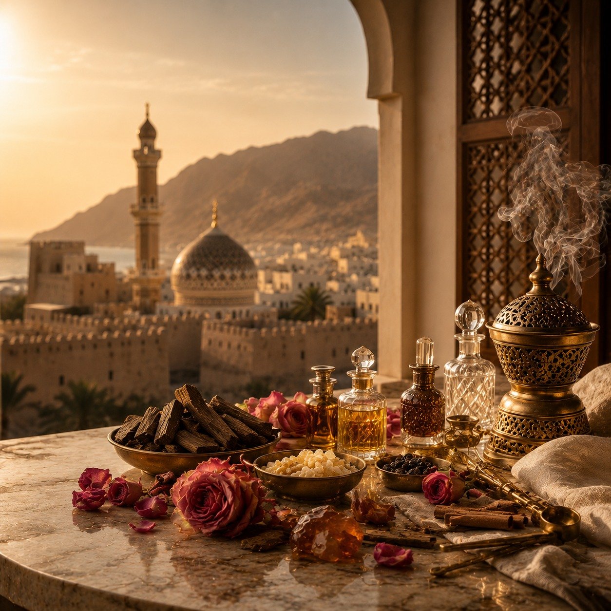 Muscat, Oman — home of Amin Perfumes